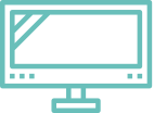 Flat Screen TV in Rooms - Icon